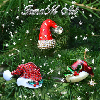 Brooches Christmas brooches 